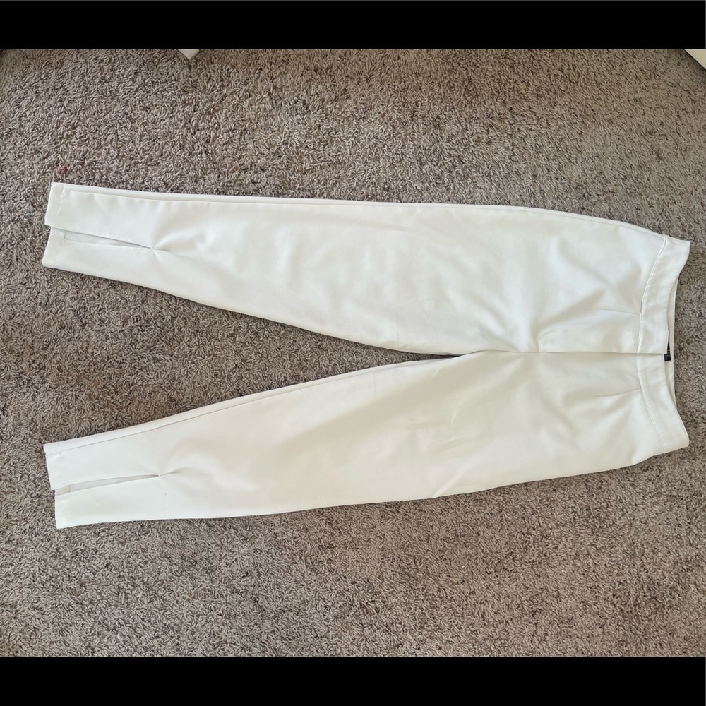 White dress pants